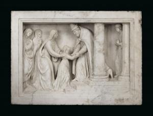 BRIOSCO Benedetto 1460-1517,LA VIERGE AU TEMPLE,15th century,Christie's GB 2019-06-25