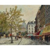 BRISSON Maurice 1915,PARIS STREET SCENE,Waddington's CA 2017-02-25