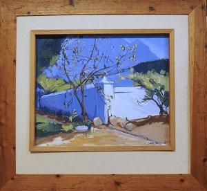 BRISTOL Sophy 1973,Fruit-tree with mountains beyond,1998,Rosebery's GB 2014-04-12