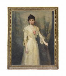 BRISTOW M. E. D,Portrait of Lady Esther Smith, three-quarter-lengt,1900,Christie's GB 2013-07-10