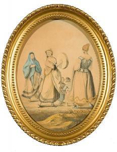 BRITISH SCHOOL,'Dresses worn by the people of Naples on festival days',1783,Bonhams GB 2010-10-27