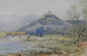 BRITISH SCHOOL,A Tuscan hilltop village,1877,Halls GB 2013-02-27