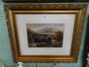 BRITISH SCHOOL,Borrowdale, Cumberland with Keswick Lake in the distance,Charles Ross GB 2017-01-28