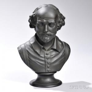 BRITISH SCHOOL,Bust of William Shakespeare,Skinner US 2016-07-15