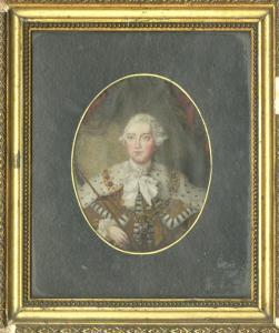 BRITISH SCHOOL,Half-length Portrait of King George III in ceremo,Fonsie Mealy Auctioneers 2017-03-07