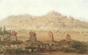 BRITISH SCHOOL,Landscape with ruins, thought to be a view of the ,Bonhams GB 2018-02-07