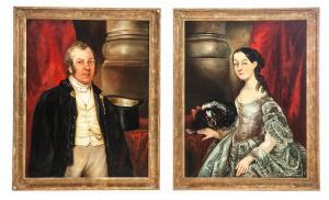 BRITISH SCHOOL,PAIR OF PORTRAITS,Garth's US 2019-03-15