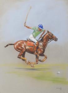 BRITISH SCHOOL,Polo player,Bonhams GB 2015-02-19