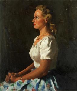 BRITISH SCHOOL,Portrait of a lady,Bonhams GB 2014-03-19