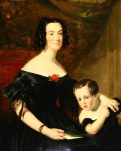 BRITISH SCHOOL,Portrait of a Mother and Child,Weschler's US 2004-12-04