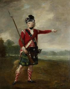 BRITISH SCHOOL,Portrait of a Scottish soldier,Bonhams GB 2013-10-17