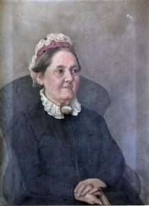 BRITISH SCHOOL,Seated half length portrait of an elderly woman in,Canterbury Auction GB 2011-07-12