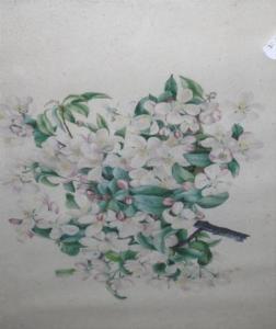 BRITISH SCHOOL,Still life of blossom,1885,Dreweatt-Neate GB 2010-04-15