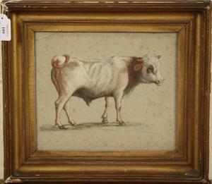 BRITISH SCHOOL,Study of a Calf,Tooveys Auction GB 2013-03-19