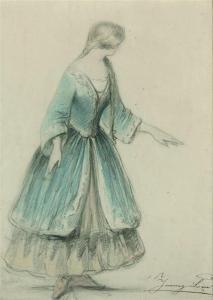 BRITISH SCHOOL,Study of Jenny Lind,Christie's GB 2009-10-20