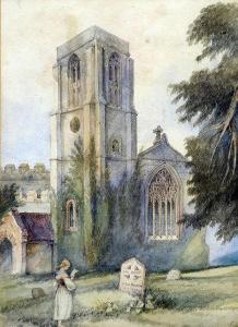 BRITISH SCHOOL,The Grave of Ada Brereton,Rowley Fine Art Auctioneers GB 2016-11-08