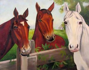 BRITISH SCHOOL,Three Horses,William Doyle US 2016-05-18
