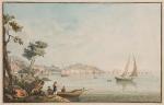 BRITISH SCHOOL,Three Neoplitan harbour scenes,1815,Bonhams GB 2010-07-14