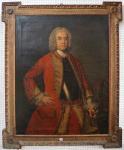 BRITISH SCHOOL,Three quarter length portrait understood to repres,1740,Wotton GB 2022-03-01