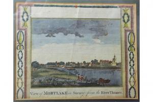 BRITISH SCHOOL,View of Mortlake in Surrey,John Nicholson GB 2015-06-11