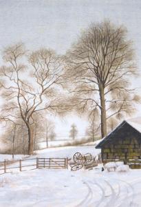 BRITISH SCHOOL,Winter landscape,Golding Young & Mawer GB 2019-01-03