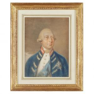 BRITISH SCHOOL (XVIII),PORTRAIT OF KING GEORGE III; TOGETHER WITH A ,18th century,Freeman 2019-05-29