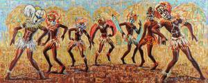 BRITT Benjamin 1923-1966,African Dancers,1970,Treadway US 2019-03-17