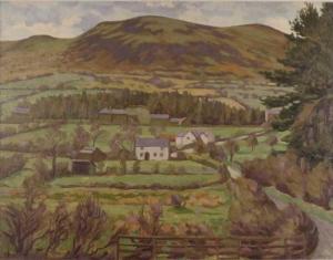 BROADBENT Arthur East 1909-1994,Irish Landscape,Halls GB 2023-05-07