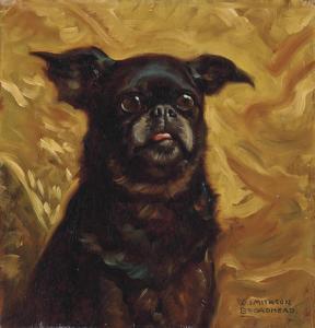 BROADHEAD WILLIAM SMITHSON 1888-1960,A black pug,Christie's GB 2013-11-27