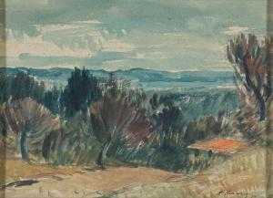 BROADLEY Robert 1908-1988,Landscape,1939,Strauss Co. ZA 2023-10-09