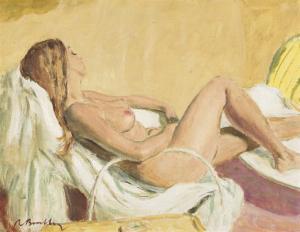 BROADLEY Robert 1908-1988,Nude in the Sun,1974,Strauss Co. ZA 2023-11-27