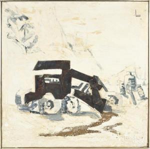 BROCHARD Rene 1926,Le bulldozer de Rio,1926,Pook & Pook US 2015-09-02