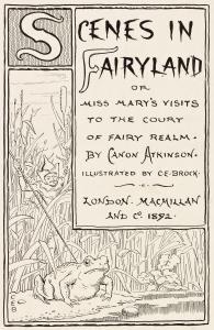 BROCK Charles Edmund 1870-1938,Scenes in Fairyland,Swann Galleries US 2021-12-16