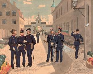 BROCK Gustav 1849-1887,Officiers et matelots dans l'arsenal,Beaussant-Lefèvre FR 2019-04-12