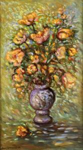 BROCK Janice Sylvia 1950,impressionist still life,1894,Biddle and Webb GB 2013-07-05