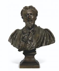 BROCK Thomas 1847-1922,Bust of Frederic, Lord Leighton, P.R.A.,1892,Christie's GB 2021-07-15