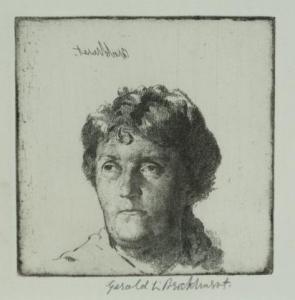 BROCKHURST Gerald Leslie 1890-1978,The Artist's Mother,Quinn & Farmer US 2014-10-25