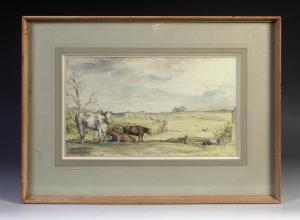 BROCKWAY Michael 1919,1959 - evening landscape,Tring Market Auctions GB 2008-04-04