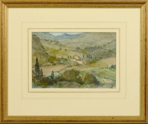 BROCKWAY Michael 1919,Tuscany landscape,Tring Market Auctions GB 2018-03-09