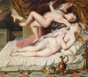 BROCKY Karoly 1807-1855,Cupid and Psyche,Palais Dorotheum AT 2013-03-13