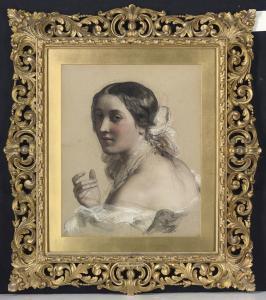 BROCKY Karoly 1807-1855,Portrait of a lady,Christie's GB 2009-07-10