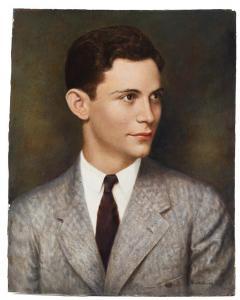 BRODEL Ernst 1893-1980,Portrait eines jungen Mannes,1932,Zeller DE 2021-06-23