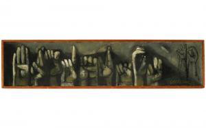 BRODERSON Morris 1928-2011,Hands,1960,Abell A.N. US 2023-03-02