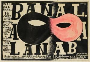 BRODOVITCH Alexey 1898-1971,BAL BANAL,1924,Swann Galleries US 2021-05-13