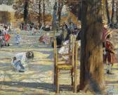 BRODSKIJ Isaak Izrailovich 1884-1939,The Luxembourg Gardens in spring,Christie's GB 2012-11-26