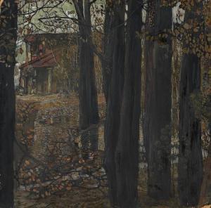 BRODSKY Isaak 1870-1924,Autumnal Landscape,1907,MacDougall's GB 2018-06-06