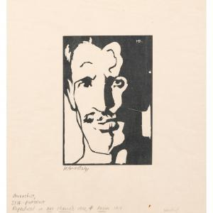 BRODZKY Horace Ascher 1885-1969,Anarchist (Self-Portrait),1914,Lyon & Turnbull GB 2023-10-26