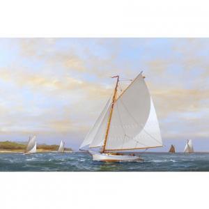 BROE Vern 1930-2011,Sailboats at sea,Butterscotch Auction Gallery US 2023-11-19
