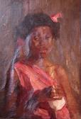 Broeckman MA,Portrait Jeune fille noire américaine,1932,Tajan FR 2007-11-14