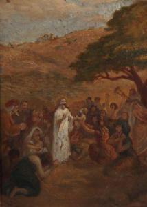 BROET Adolphe Félix 1800-1900,L'Adoration de Jésus,Kahn & Associes FR 2021-06-18